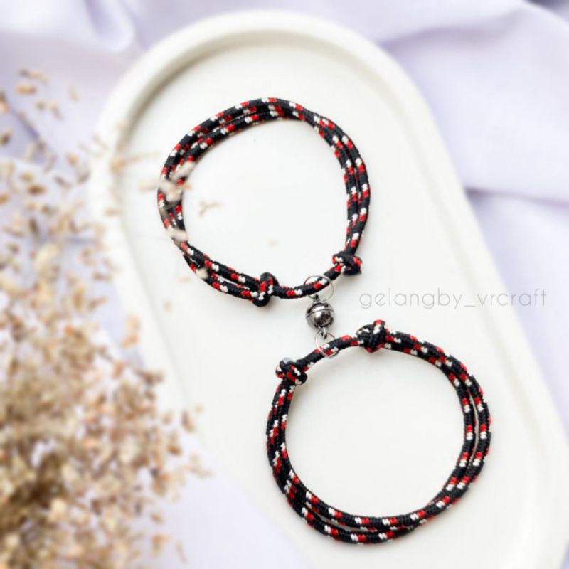 GELANG PRUSIK MAGNET ( HARGA SEPASANG )