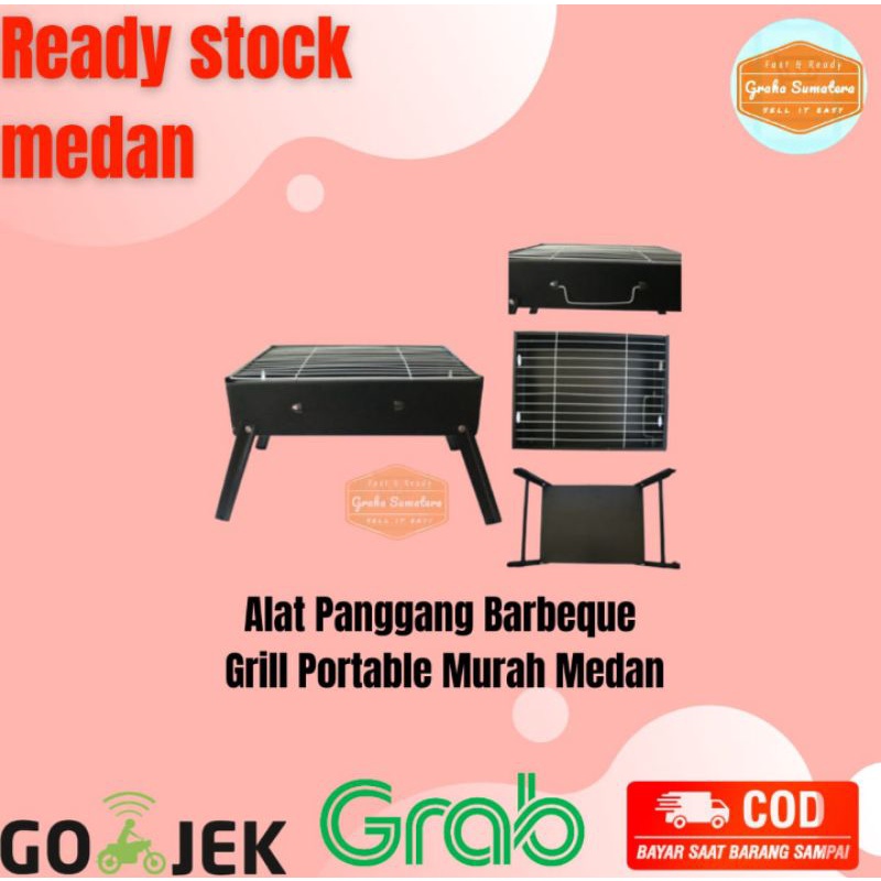 Alat Panggang Barbeque Grill Portable Murah Medan