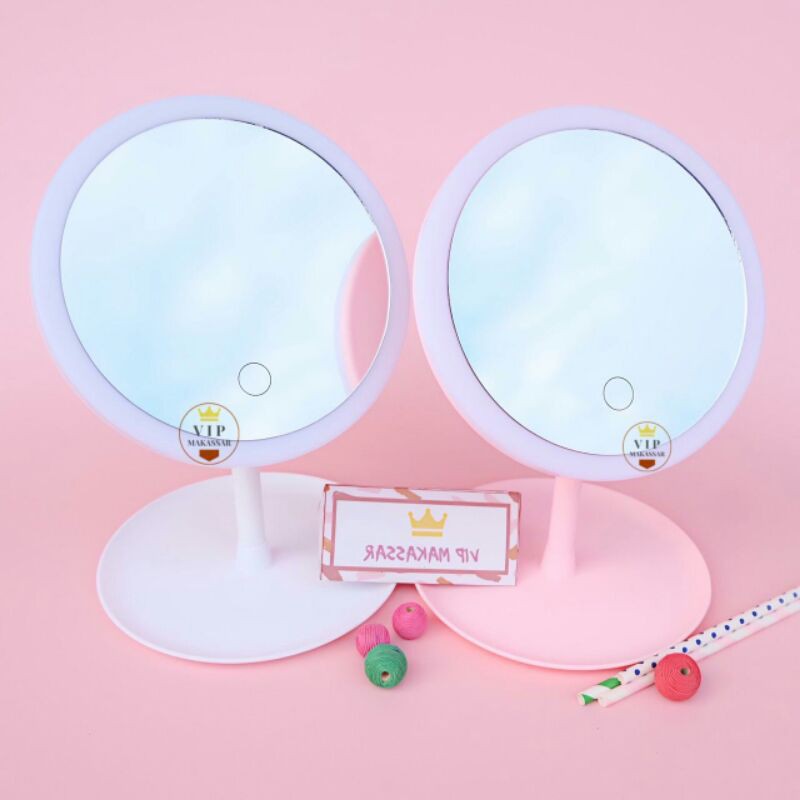 Cermin led / Mirror led / Lampu Cermin / Cermin Portable