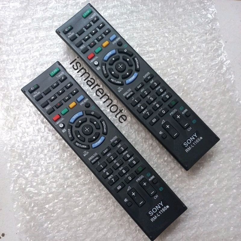 REMOTE REMOT TV SONY BRAVIA LCD LED RM-L1165