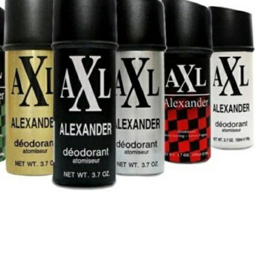 ✮ AXL alexander deodorant spray 150ml - Biru Muda ➤