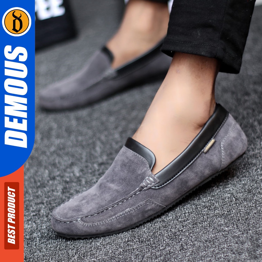 DEMOUS KILIAN - Sepatu Slip On Pria Casual