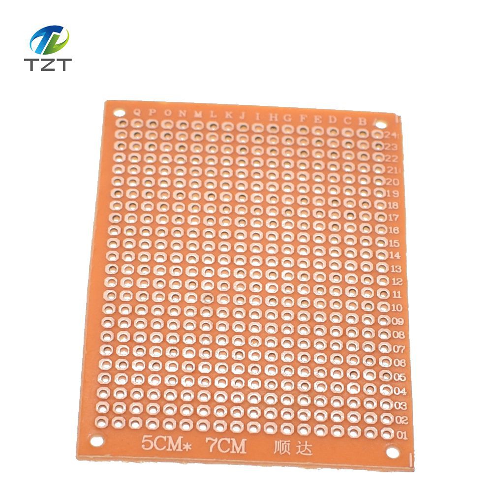 PCB Lubang 5x7cm Fiber Matrix Circuit Board