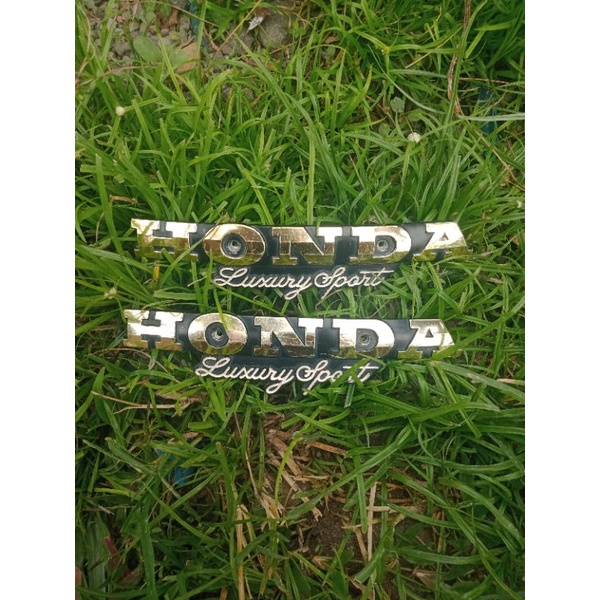 Emblem tengki tangki Honda Gl Pro Series Gl Neotech original