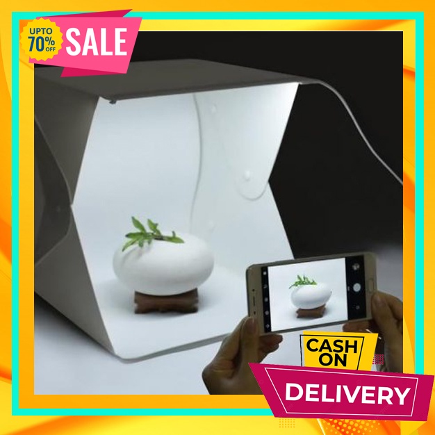 GREEN BOYS - Mini Studio Photo Box LED Portable / BOX Led Foto Portable