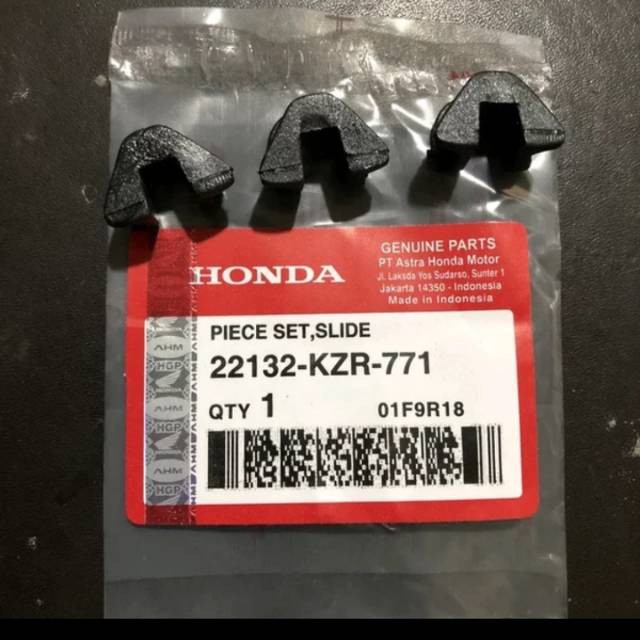 PIECE SET SLIDE VARIO 125 VARIO 150