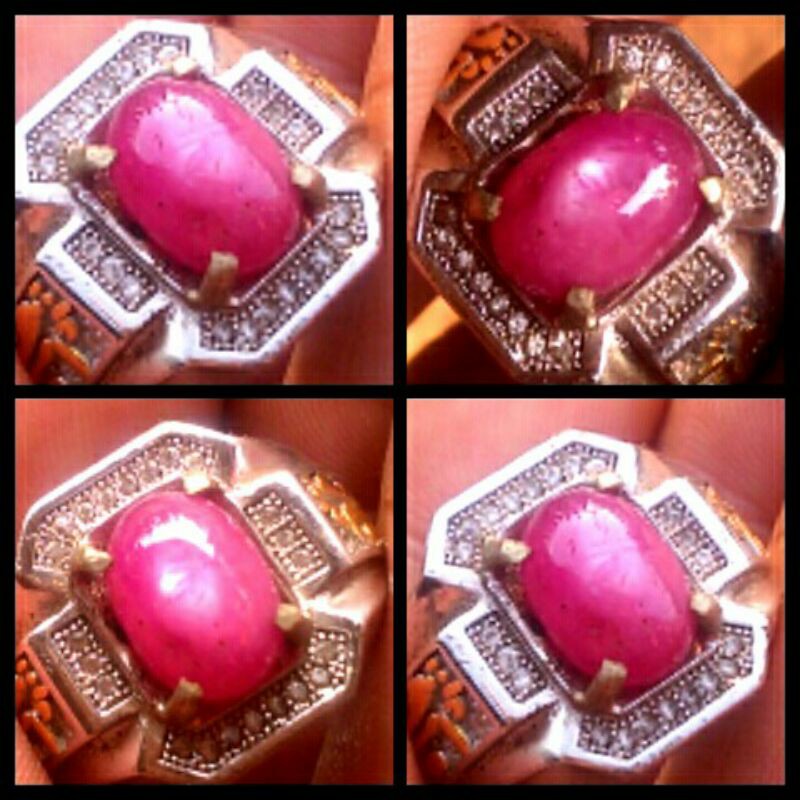 Natural Ruby Rubi Mirah Original Asli Alam