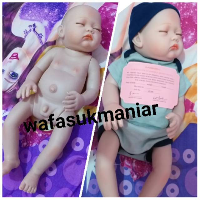 Boneka Baby reborn doll / baby newborn / boneka bayi silicone