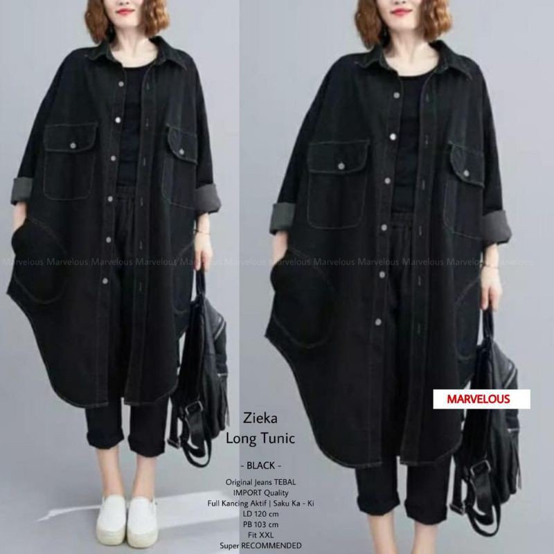 zieka long tunik by marvelous