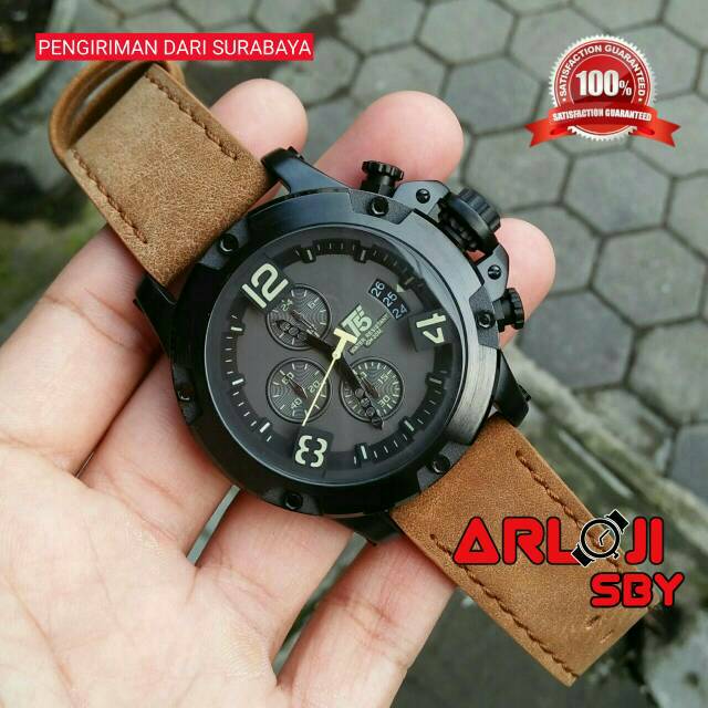 [ COD - ORIGINAL ] Jam tangan pria T5 H3638 / T5 H3927 chrono original tahan air