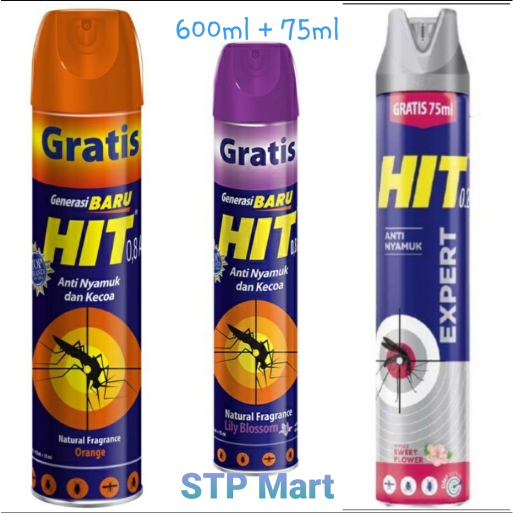 HIT 0,12 AE ANTI NYAMUK SPRAY 600 ML // OBAT NYAMUK HIT // HIT SPRAY (khusus wilayah pulau jawa)