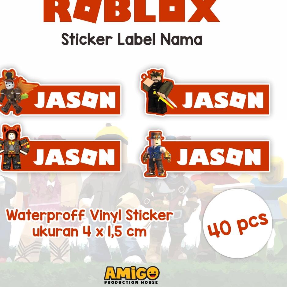 

[KODE F00EW] Stiker Label Nama Anak Disney Duffy Peppa Pig Sesame Street Toy Story Roblox Super Mario Bros lucu sticker karakter sticker buku