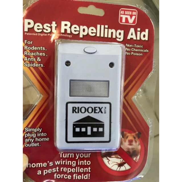 RIDDEX pengusir tikus kecoa nyamuk / pest Repelling AID