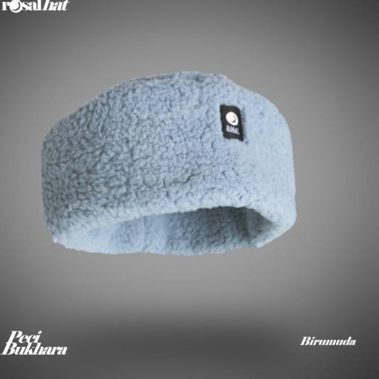 Tor70 Peci Songkok Bulu / Peci Turki / Peci Bukhara / Peci Rusia bulu #