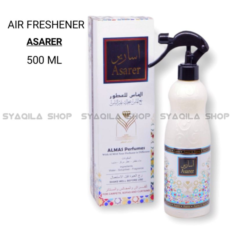 Air freshener Linen Pengharum Ruangan Almas Asarer Air freshener Spray 500 ML