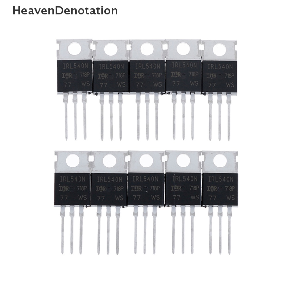 10pcs Irl540 Irl540N Power Mosfet To-220