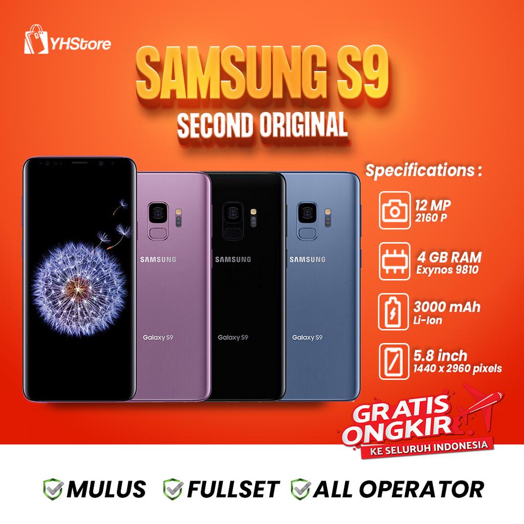 Samsung Galaxy S9 4/64GB Second Original 100% Normal - Samsung S9