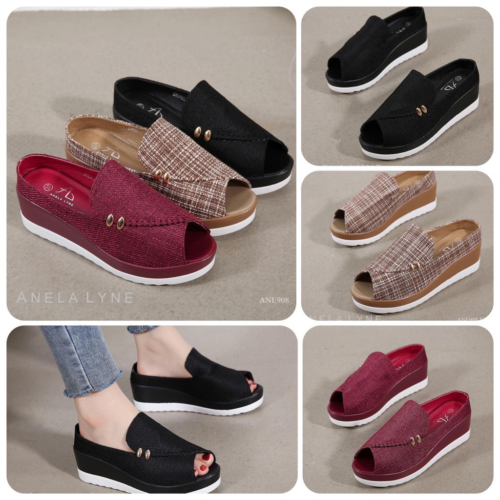 ANELA LYNE SLOP WEDGES NASHA ANEL908 ORIGINAL (SALE)
