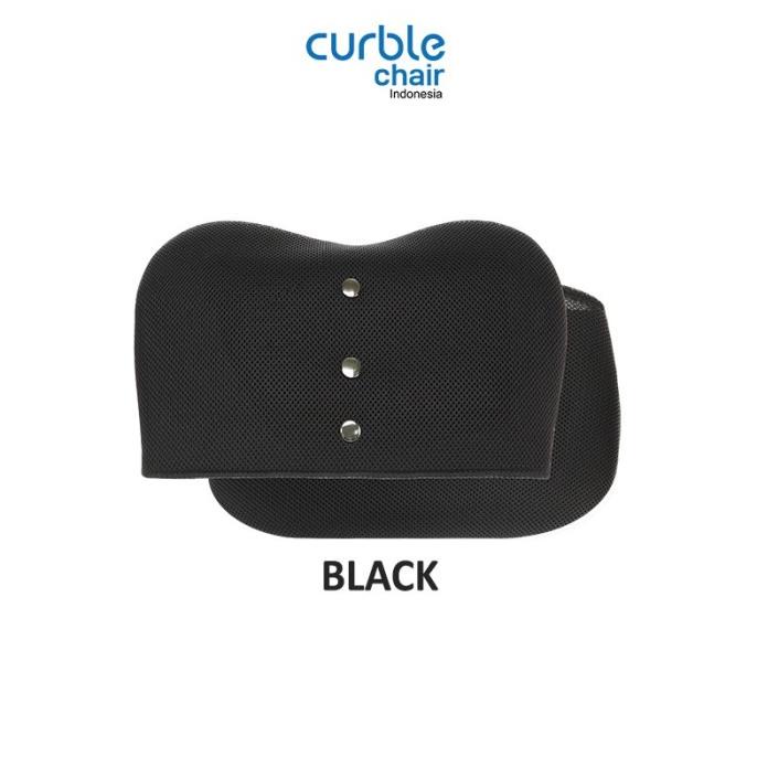 COVER CURBLE CHAIR / Cushion Curble Chair - Hitam --Terbaru--