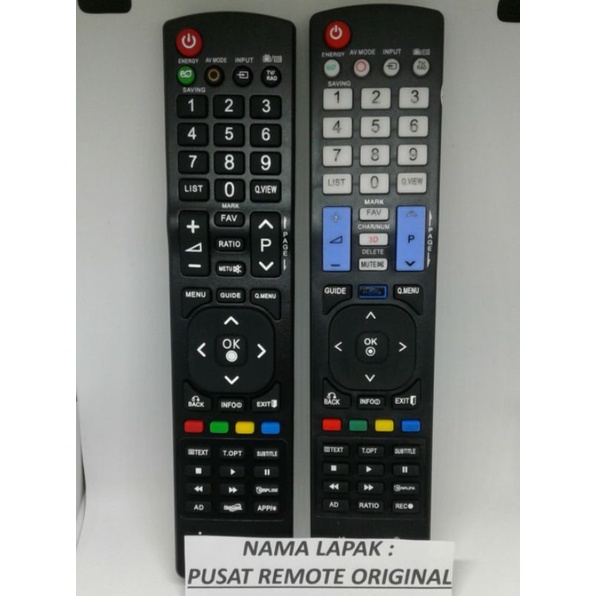 REMOTE REMOT TV LG LED LCD AKB72915207 AKB72915244 AKB72915246