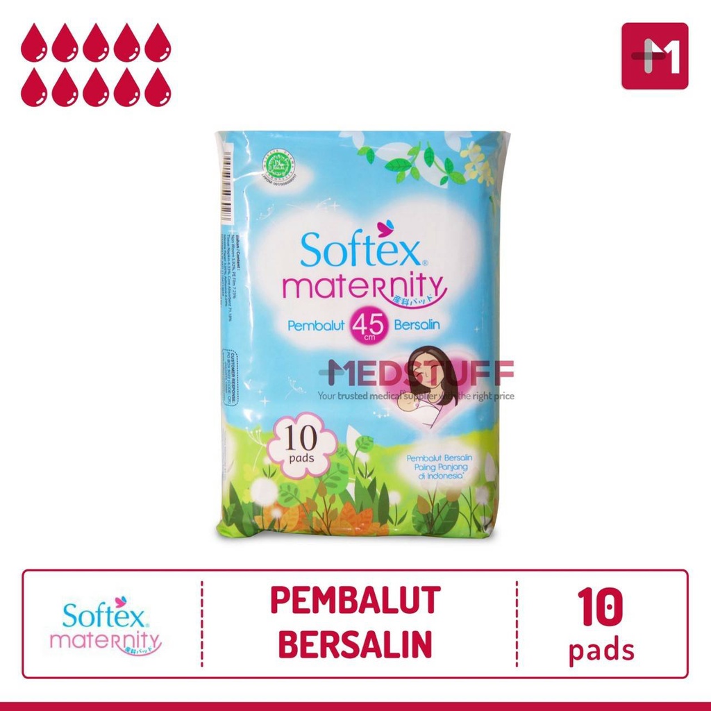 Softex Maternity isi 10s Pembalut Bersalin Hamil Nifas