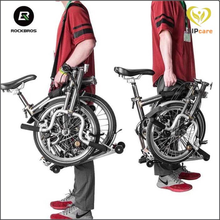 GOWES  Rockbros Tas Sepeda Lipat Seli Brompton Polygon United Bike Carrier Promo Murah Ready