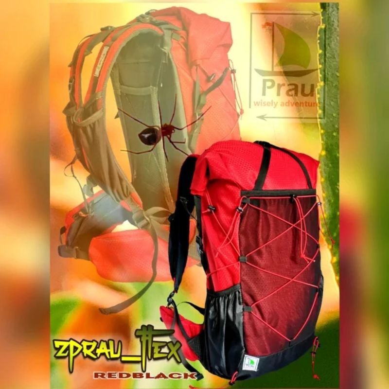 Backpack Ultralight Shelter PRAU Outdoor bkn inini kawipack kalahari pelvoux ngapakdesign