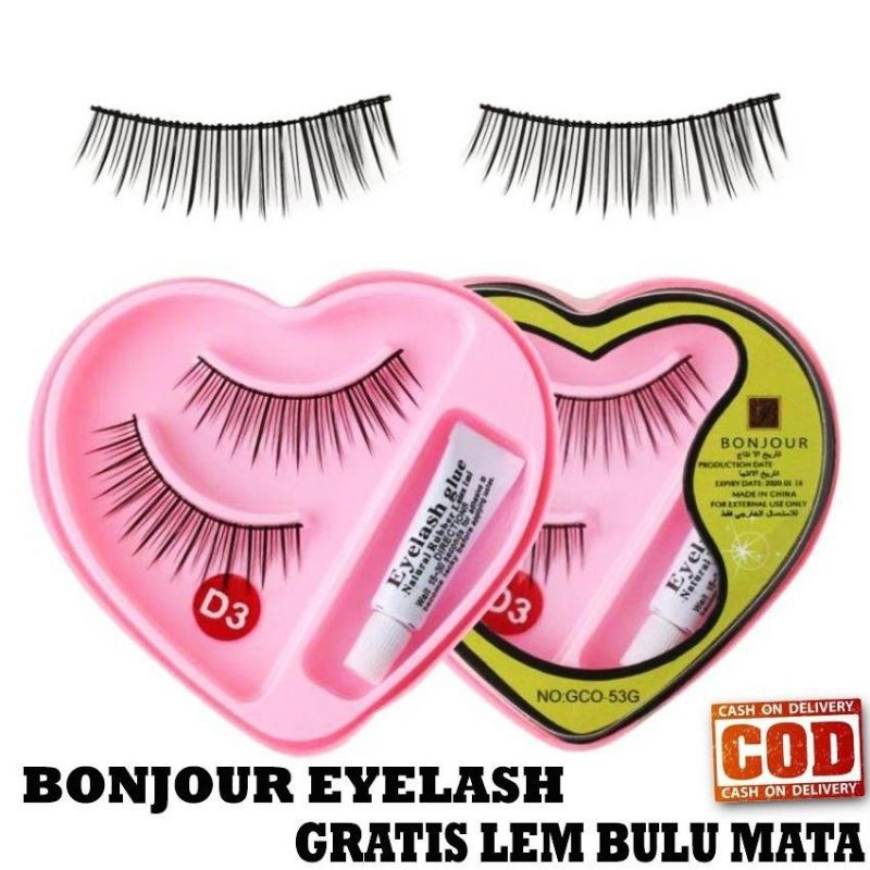 ❤️G.A.SHOP❤️ BONJOUR BULU MATA PALSU