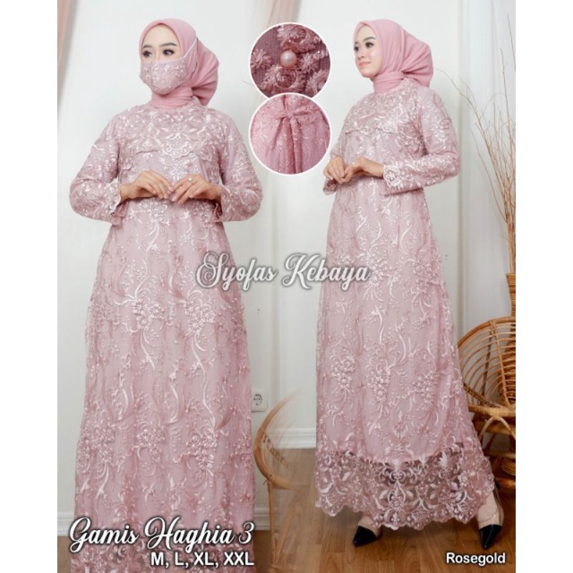 Kebaya Modern /Gamis / Gamis Modern / Kebaya Wisuda / Kebaya Brukat / Gamis Pesta / Kebaya Kondangan