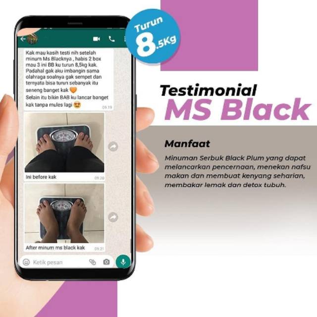 

PENURUN BERAT BADAN | MS BLACK MS GLOW