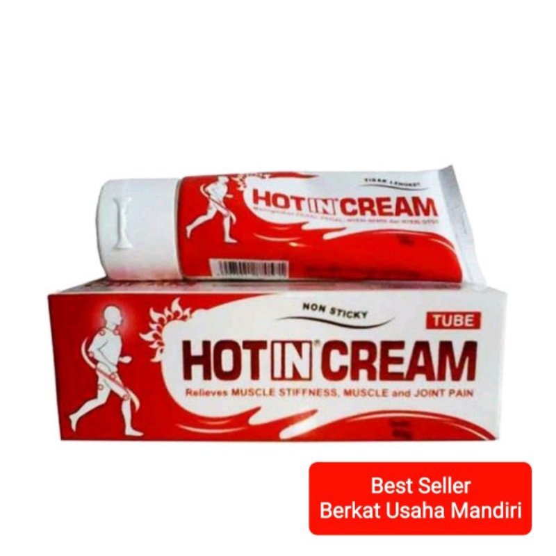 Hot In Cream tube 60g - 120g all varian Terlaris termurah &amp; Garansi 100% Ori