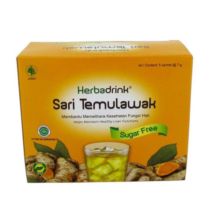 

HERBAL DRINK TEMULAWAK SPF40 5x10G /BOX