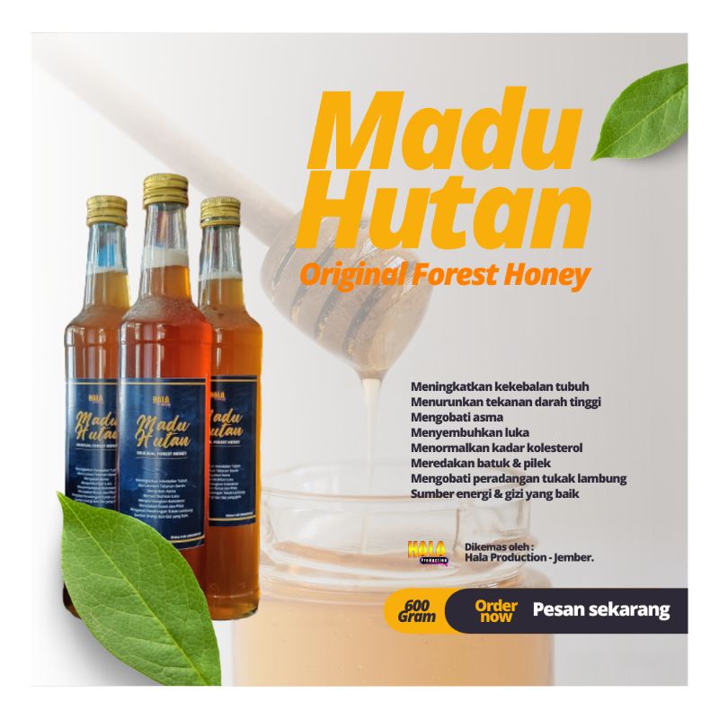 

madu hutan asli ( original forest honey )