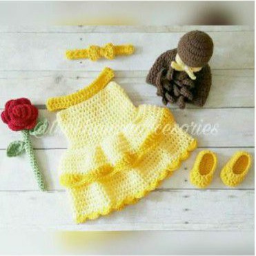 KOSTUM RAJUT BAYI / KOSTUM DISNEY / KOSTUM KARTUN / PRINCESS COSTUM / COSTUM PRINCESS