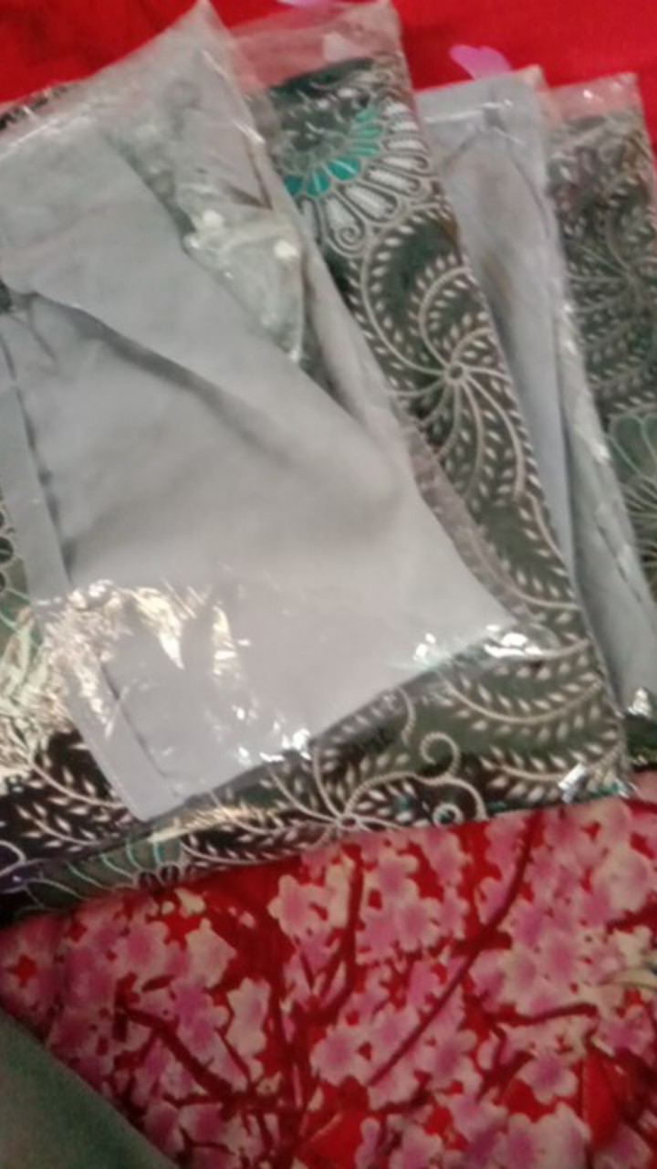 Aska Couple, Couple Batik Kombinasi Brukat|| Baju Couple Sarimbit Terbaru