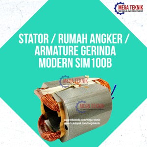 Stator / Gulungan Mesin / Rumah Angker Armature Gerinda Modern Sim100B