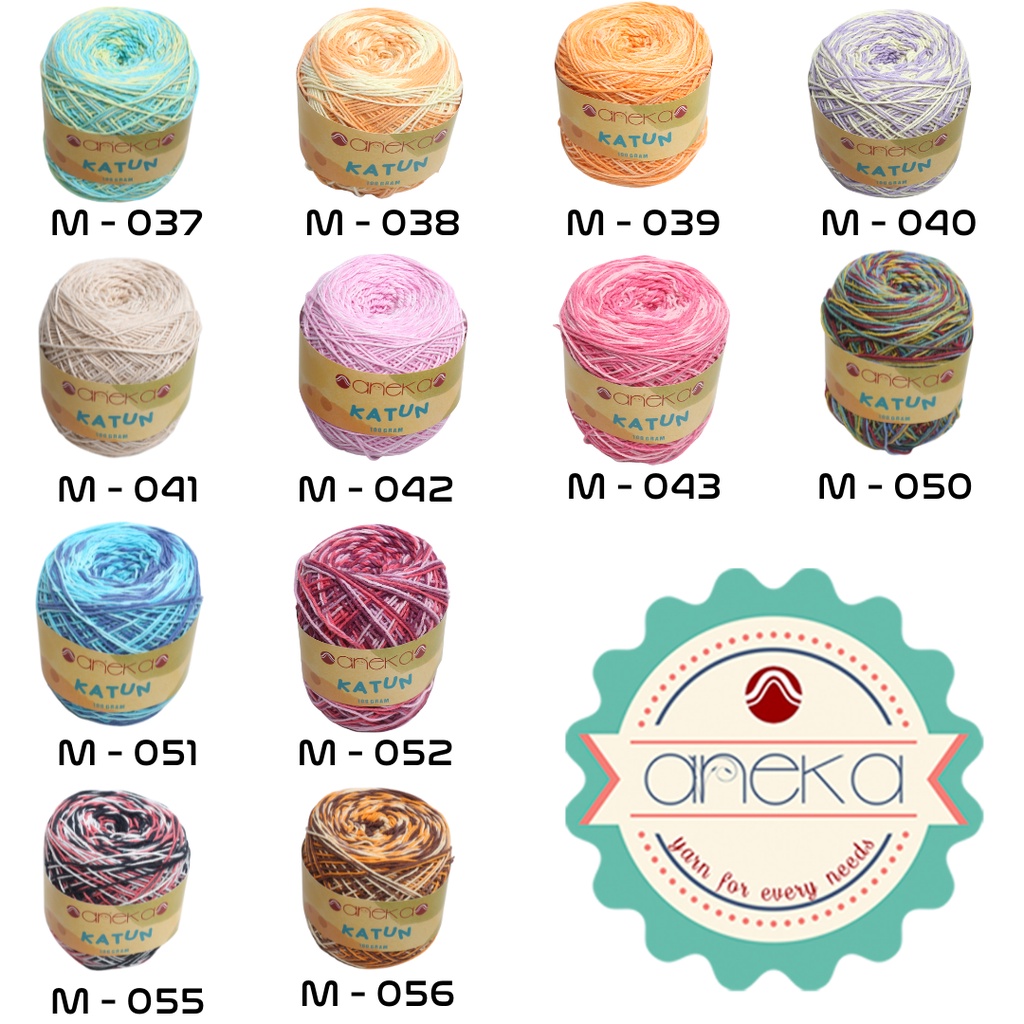 KATALOG -  Benang Rajut Katun Mambo / Cotton Mambo Yarn Catalog PART 2