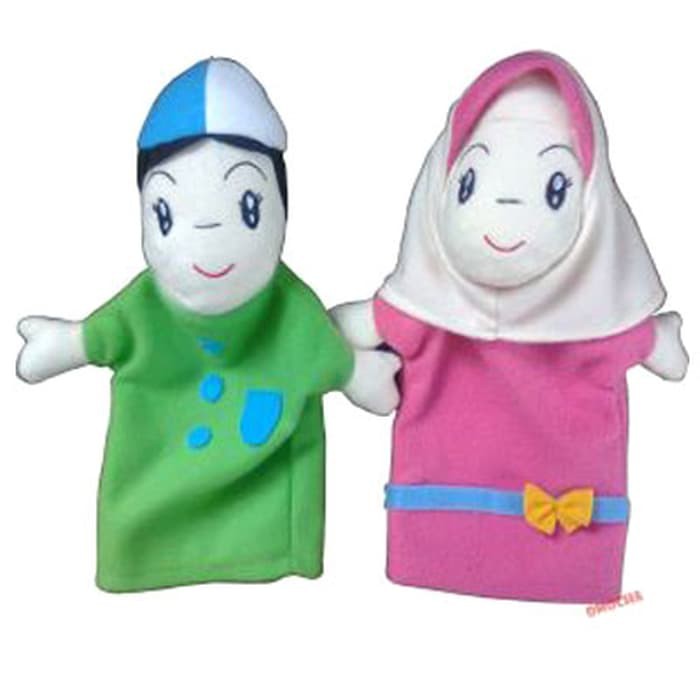 MAINAN EDUKASI BONEKA TANGAN ANAK MUSLIM - GALNETTA TOY