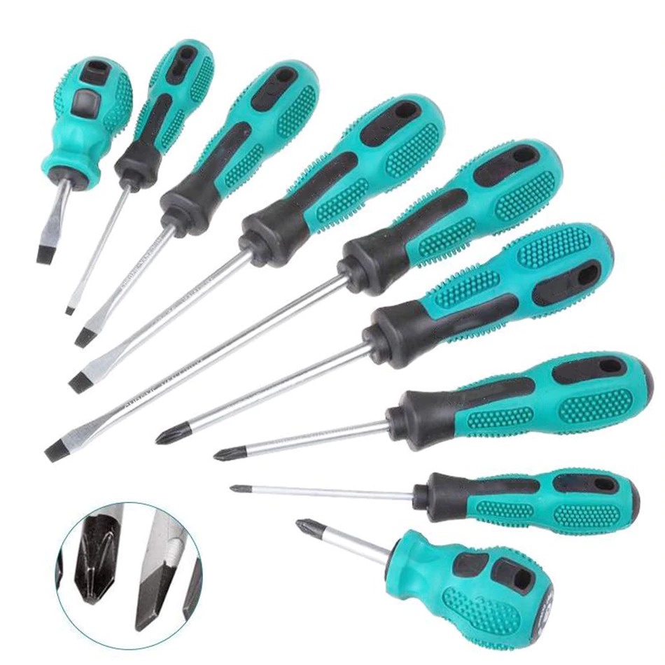 9 in 1 Screwdriver Obeng Set Reparasi Magnetic Kuat Head