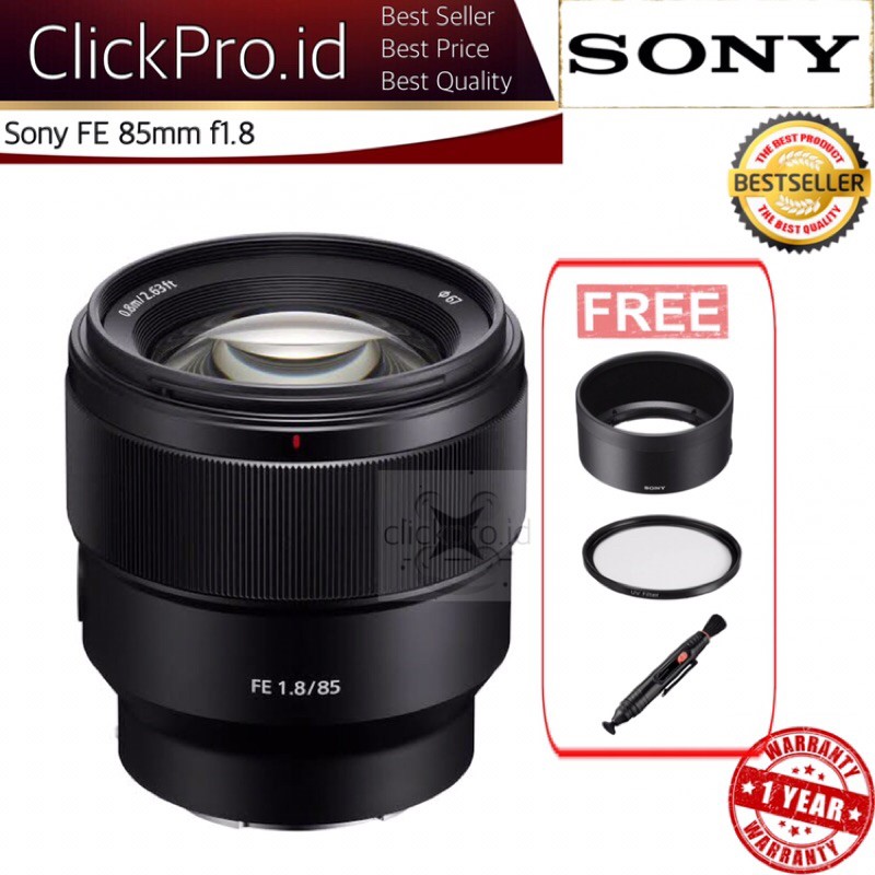 Sony FE 85mm f1.8 - Lensa Sony 85mm f1.8