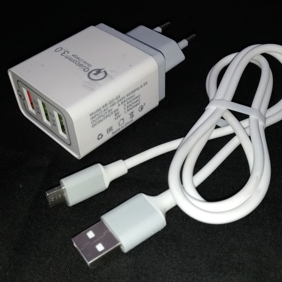 TC Travel Charger Qualcom 3.0 Ori Fast Charging