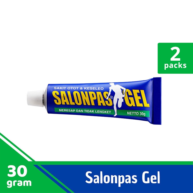 SALONPAS TWINPACK - Gel Pereda Nyeri Otot & Keseleo 30 gr
