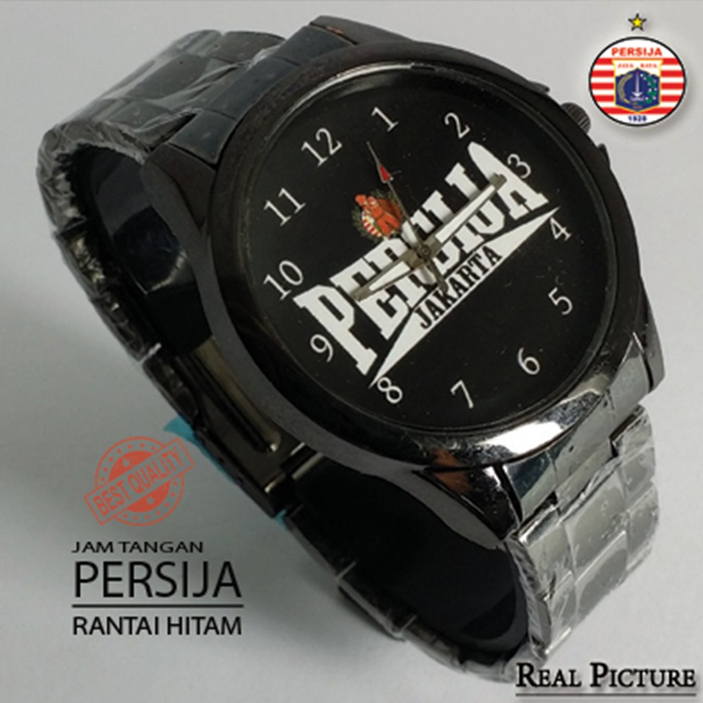 (BEST ITEM) JAM PERSIJA RANTAI HITAM (MOTIF) 7