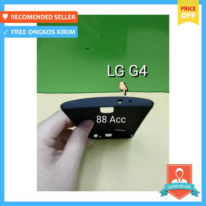 SOFT CASE HANDPHONE - HARDCASE GEA SOFT TOUCH FOR LG G4 / SLIM BACK CASE - AKSESORIS HANDPHONE