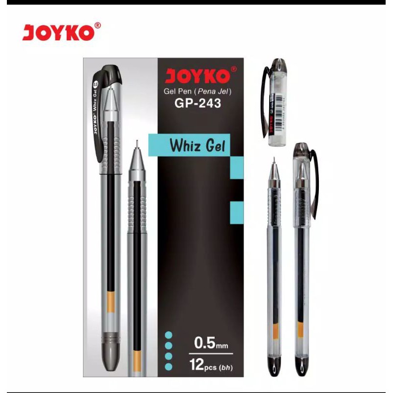 

(150gr) 12 pcs pen gel joyko gp 243