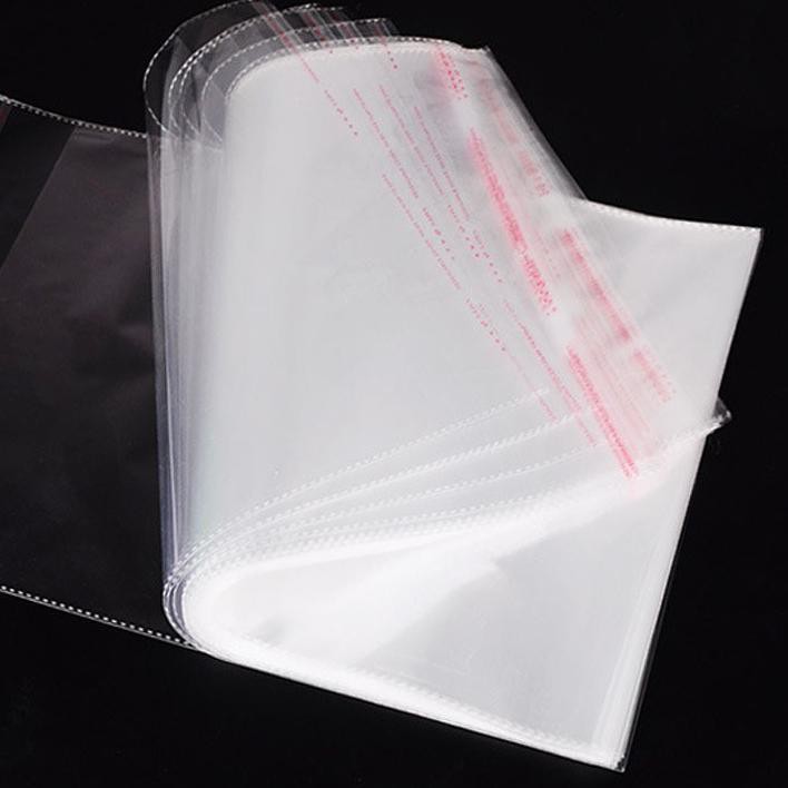 

❉ZBO PLASTIK OPP SEAL LEM-PACKING BAJU - PER 100pcs-standard ❉ ➠