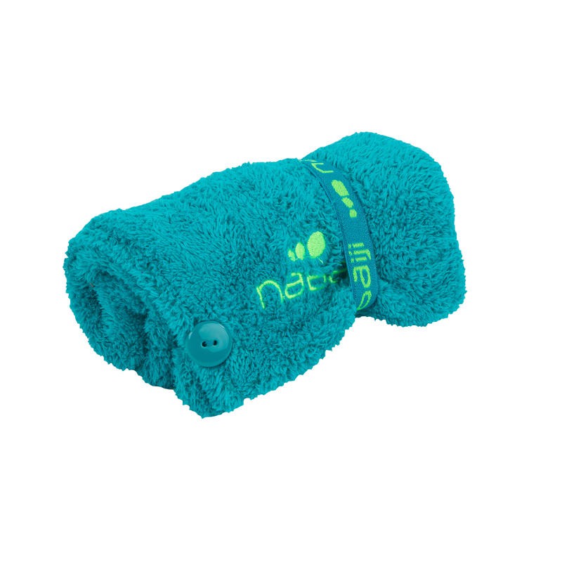 Decathlon Nabaiji Handuk Rambut Turquoise - 8405103