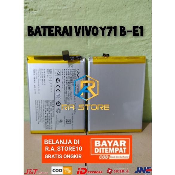 Batu baterai Vivo Y71 B-E1 BE1 B-E1 Battery Batteray Batere Batrai Batre Original