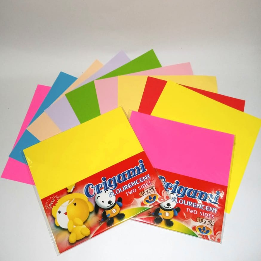 

kertas lipat origami 14 x14