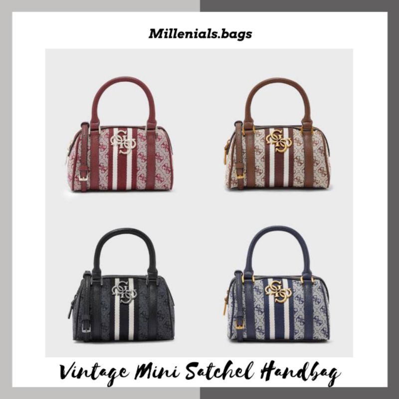 Guess vintage mini satchel bag